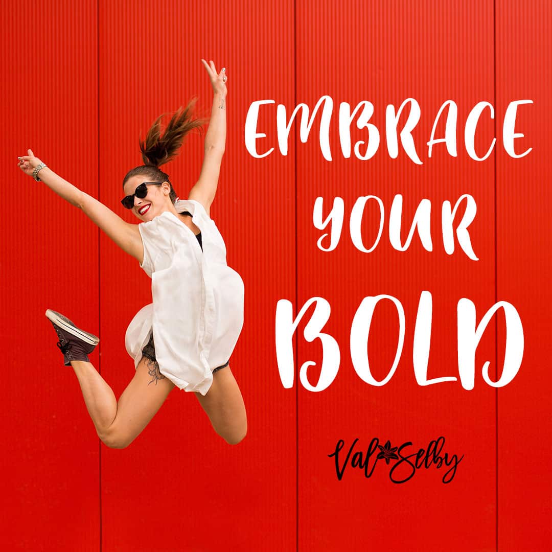 embrace your bold workshop