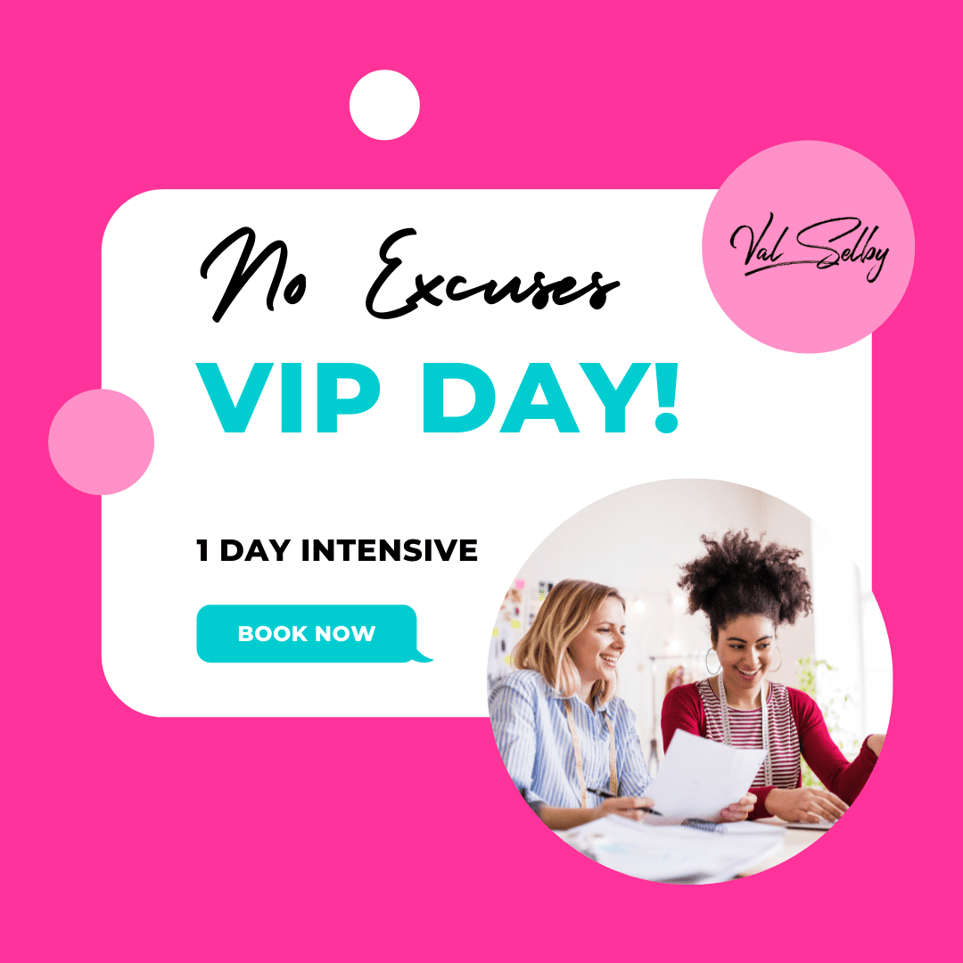 no excuses business vip day