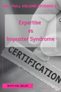 expertise & imposter syndrome