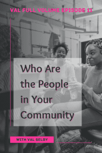 who are the people in your community