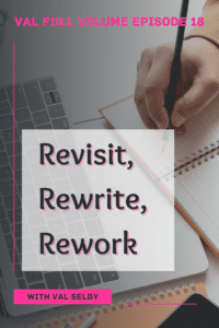 revisit, rewrite, rework