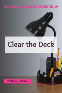 clear the deck