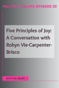 Five Principles of Joy
